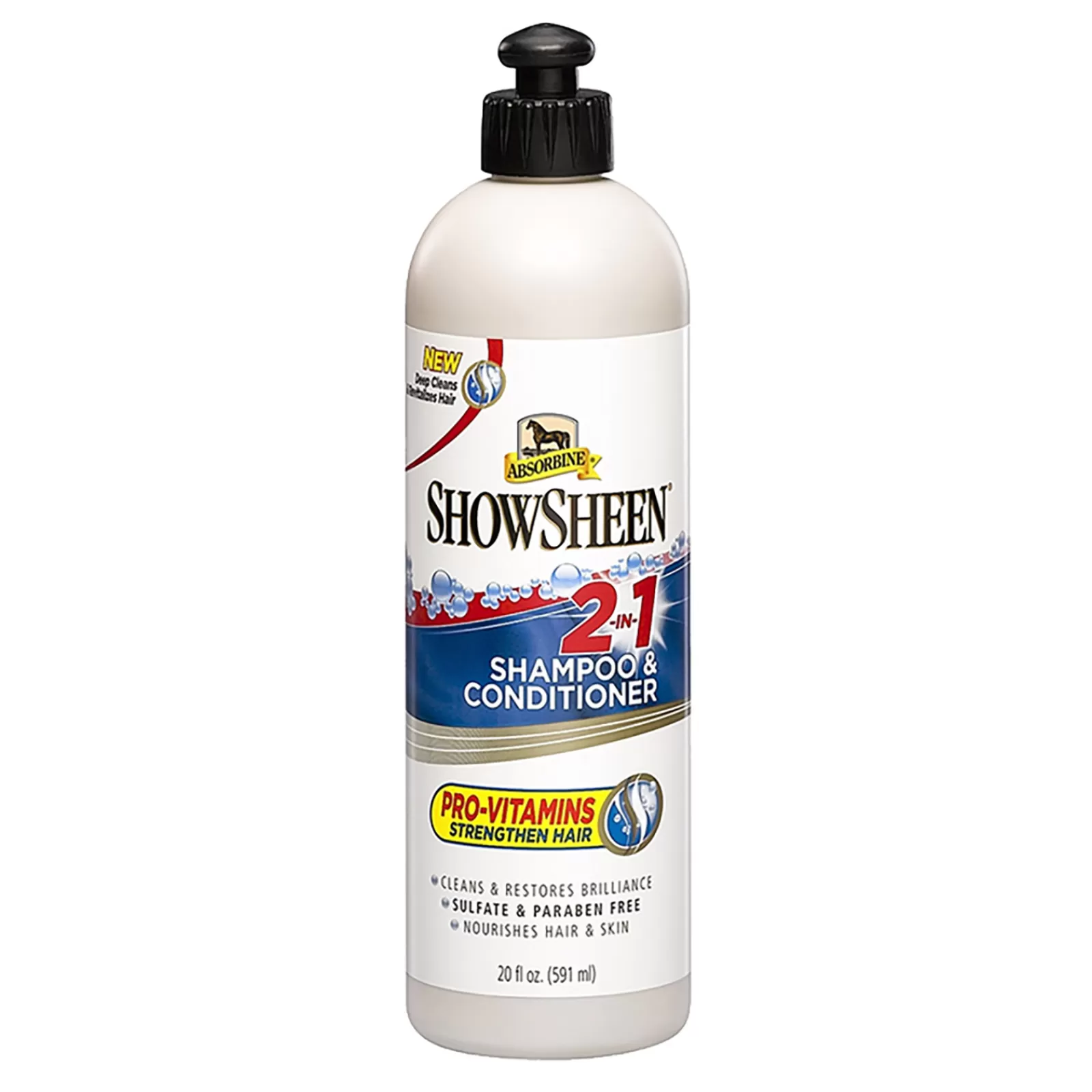 absorbine Cura Del Manto, Della Pelle E Della Criniera | Show Sheen 2In1 - Shampoo E Balsamo, 591 Ml Non Specificato