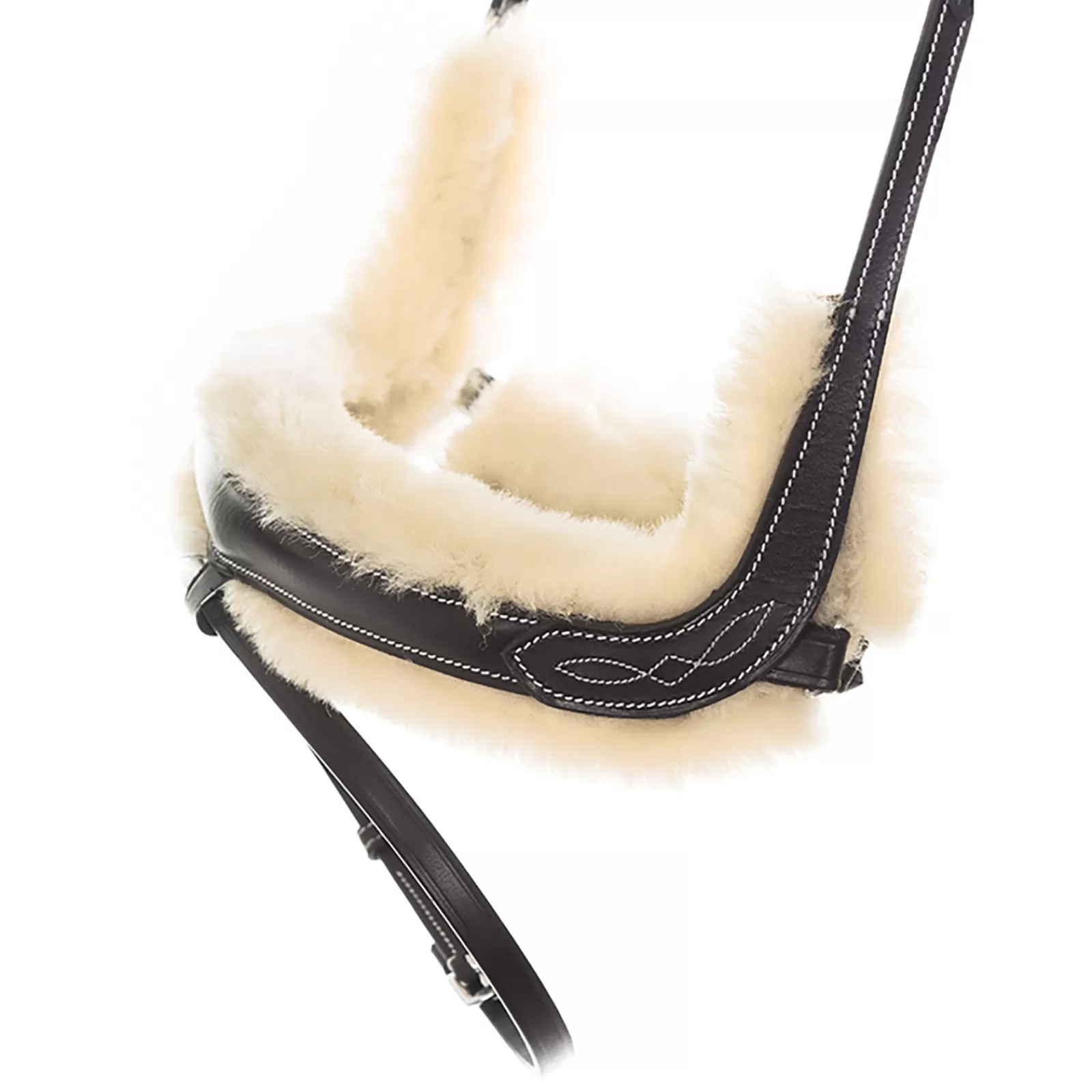 kavalkade Briglie E Chiudibocca | Briglia In Pelle Di Pecora Ivy Black