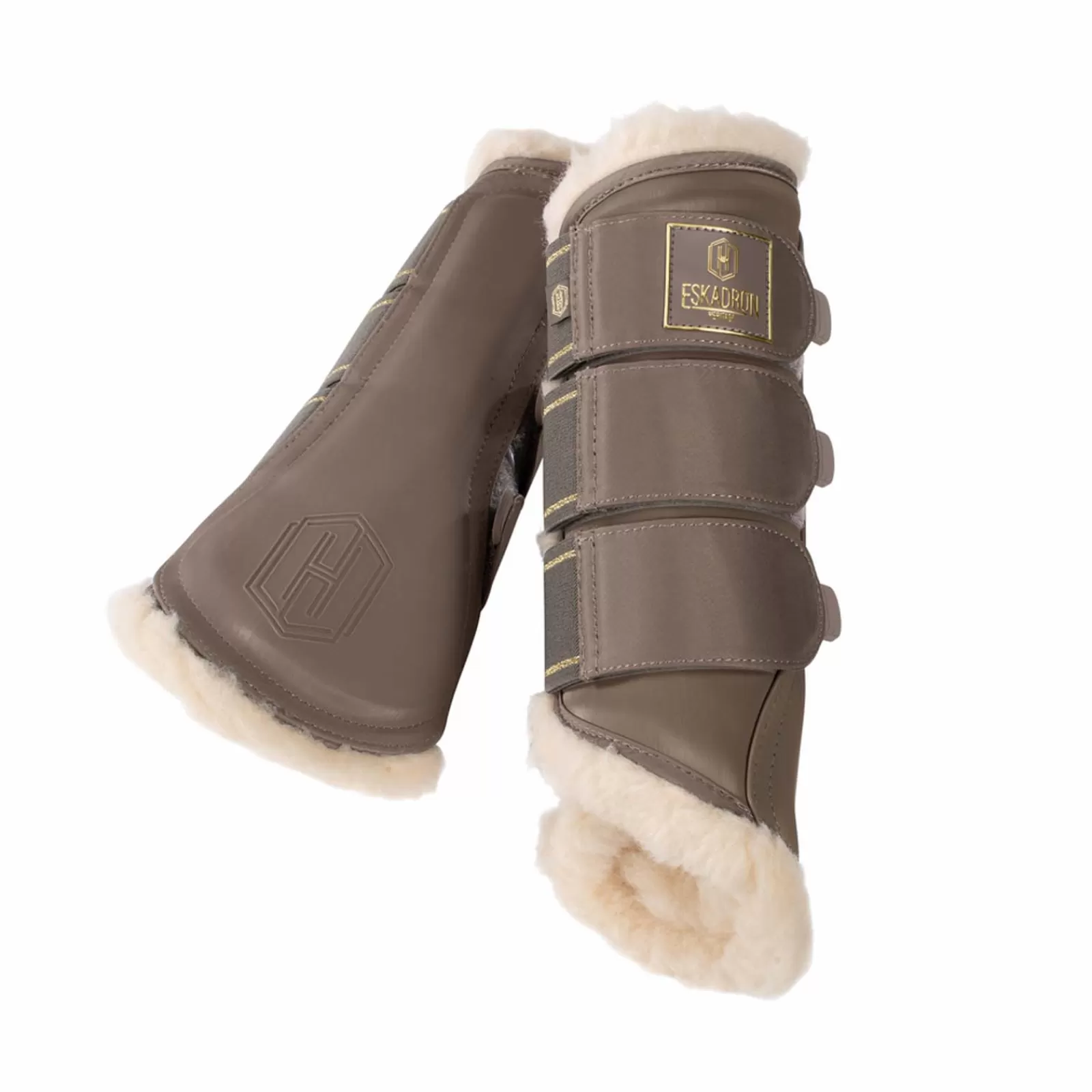 eskadron Stinchiere E Protezioni | Heritage Aw21 Paratendini In Softslate Evo-Wool Plaza Taupe Light Brown