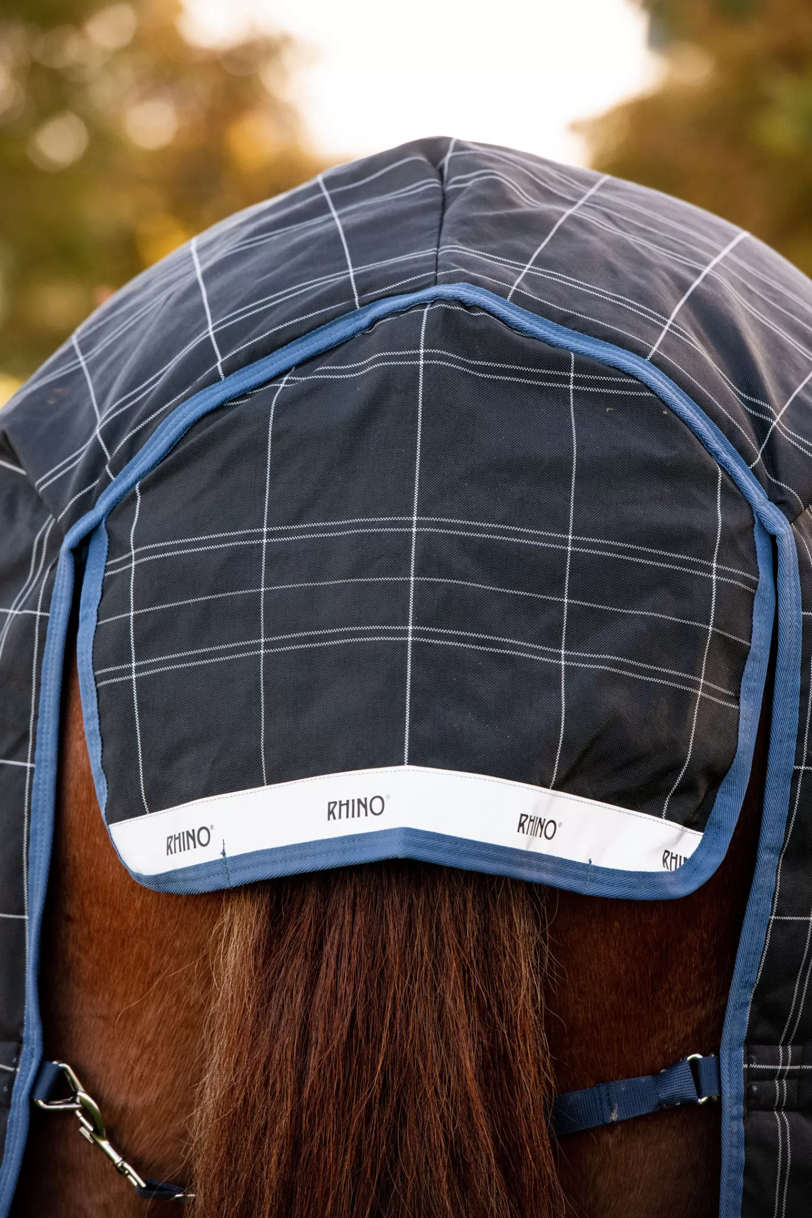 Rhino Reflectech Plus Coperta Da Tunrout A Strati Vari Incl. Cappuccio Rimovibile, 250 Gr>horseware New