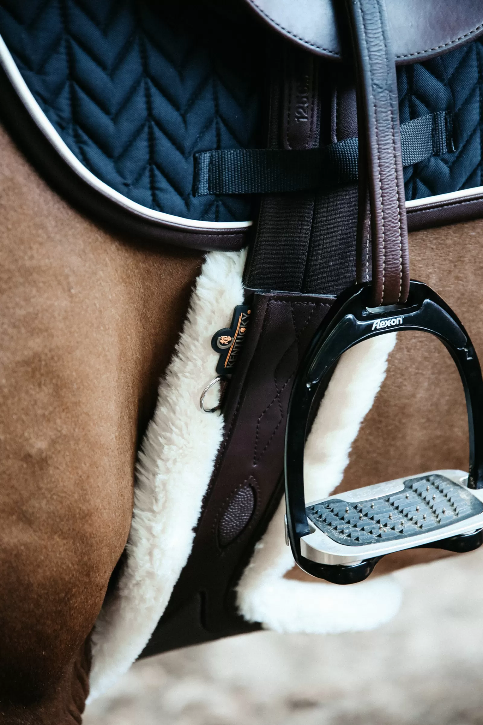 Sottopancia Speciale Per Borchie In Pelle Di Pecora Horsewear>kentucky Best Sale