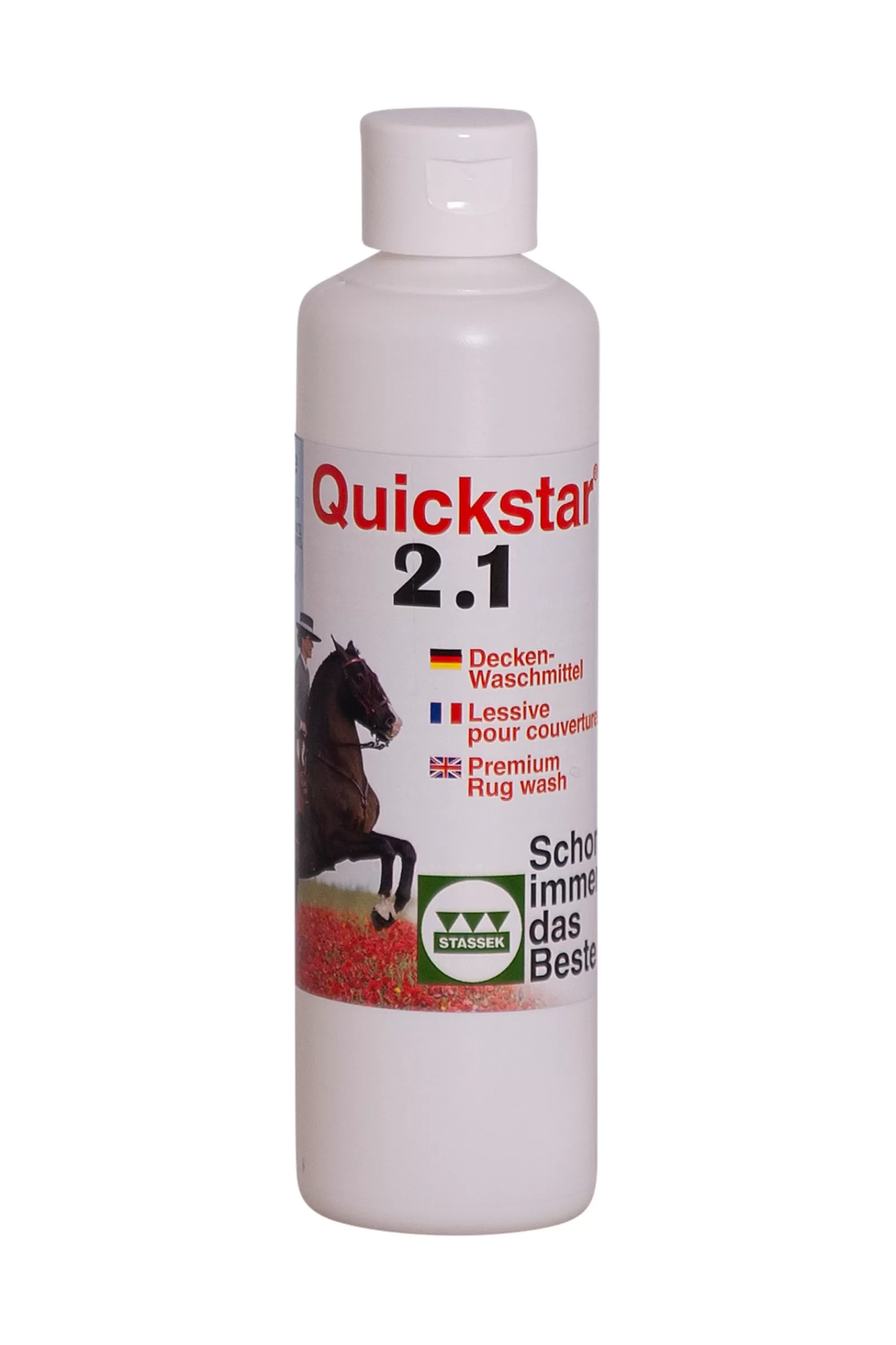 stassek Manutenzione Dell Attrezzatura | Quickstar 2.1 Detergente Premium Per Tappeti E Sottosella, 250 Ml Clear